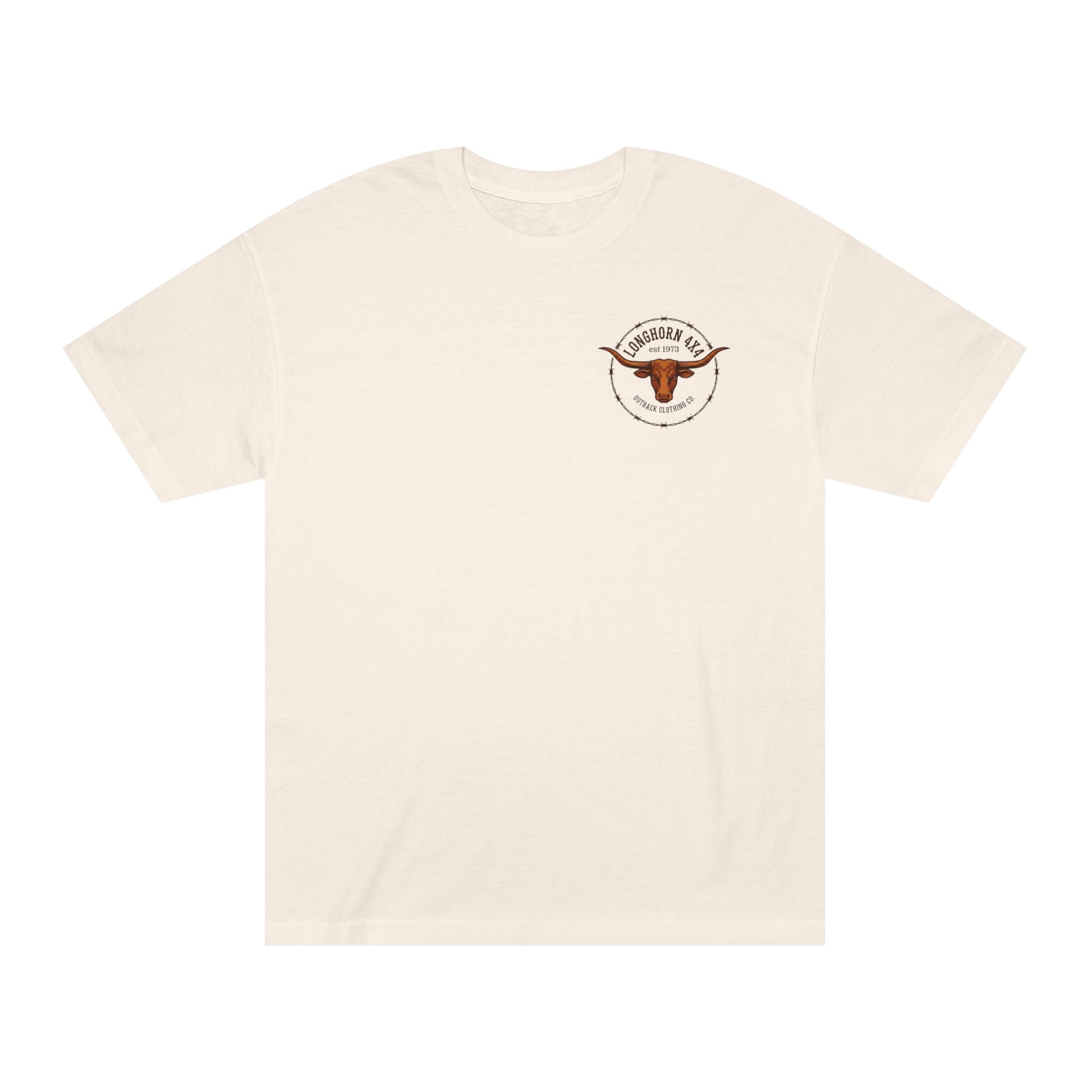 Longhorn 4x4 Tee — Rustic Western Truck Shirt
