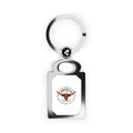 Rectangle Photo Keyring — Custom Engraved Metal Photo Keychain
