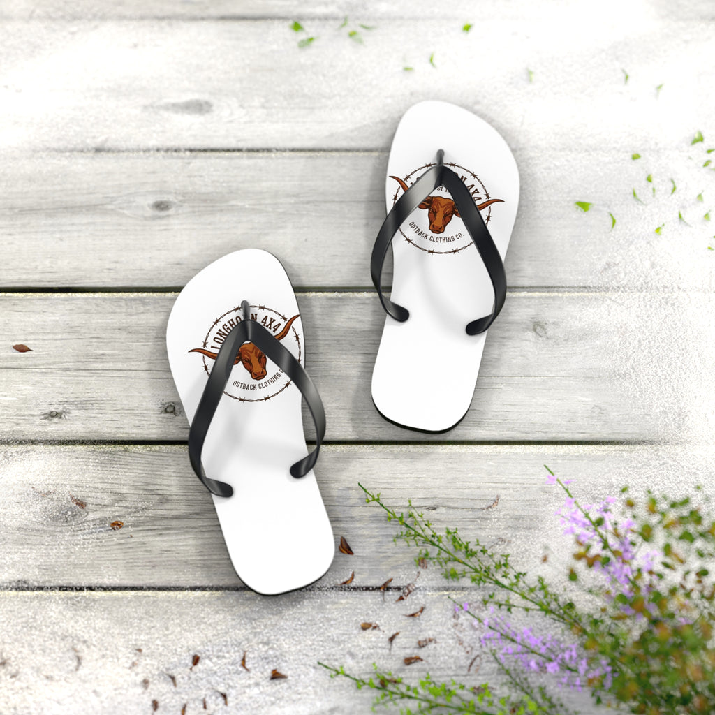Longhorn 4x4 Flip Flops — Beach Sandals