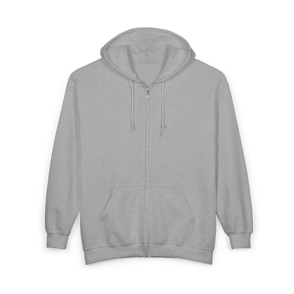 Gray hoodie on a white background