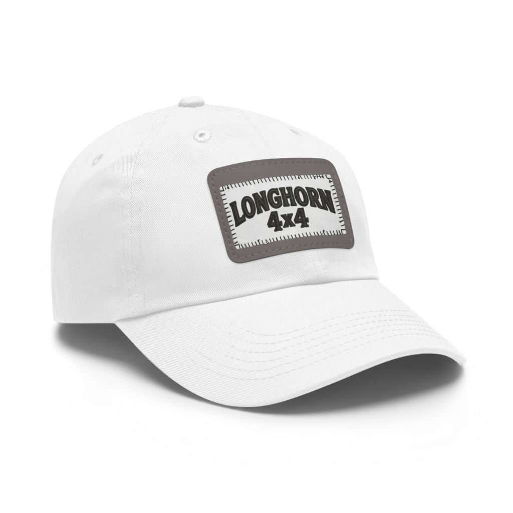Rusty The Longhorn - Longhorn 4x4 Leather Patch Trucker Cap — Limited Edition