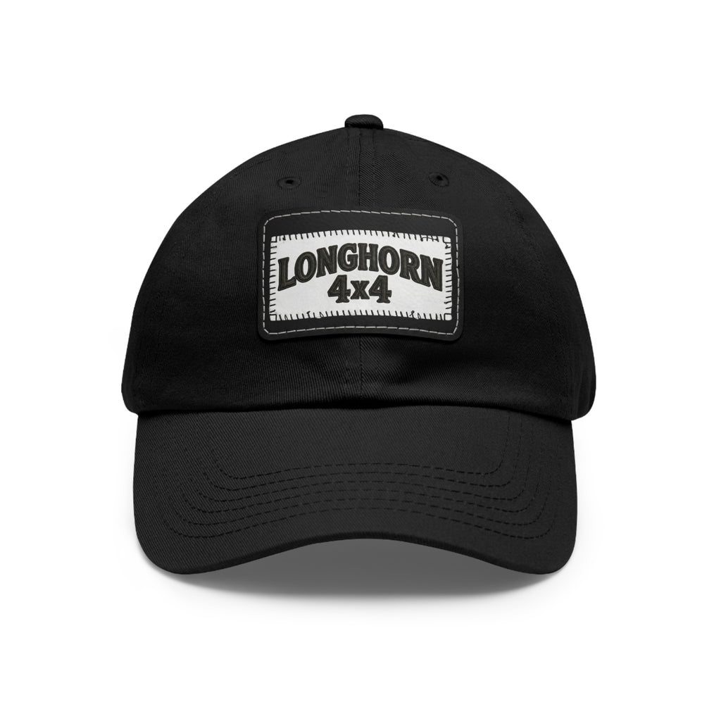 Rusty The Longhorn - Longhorn 4x4 Leather Patch Trucker Cap — Limited Edition