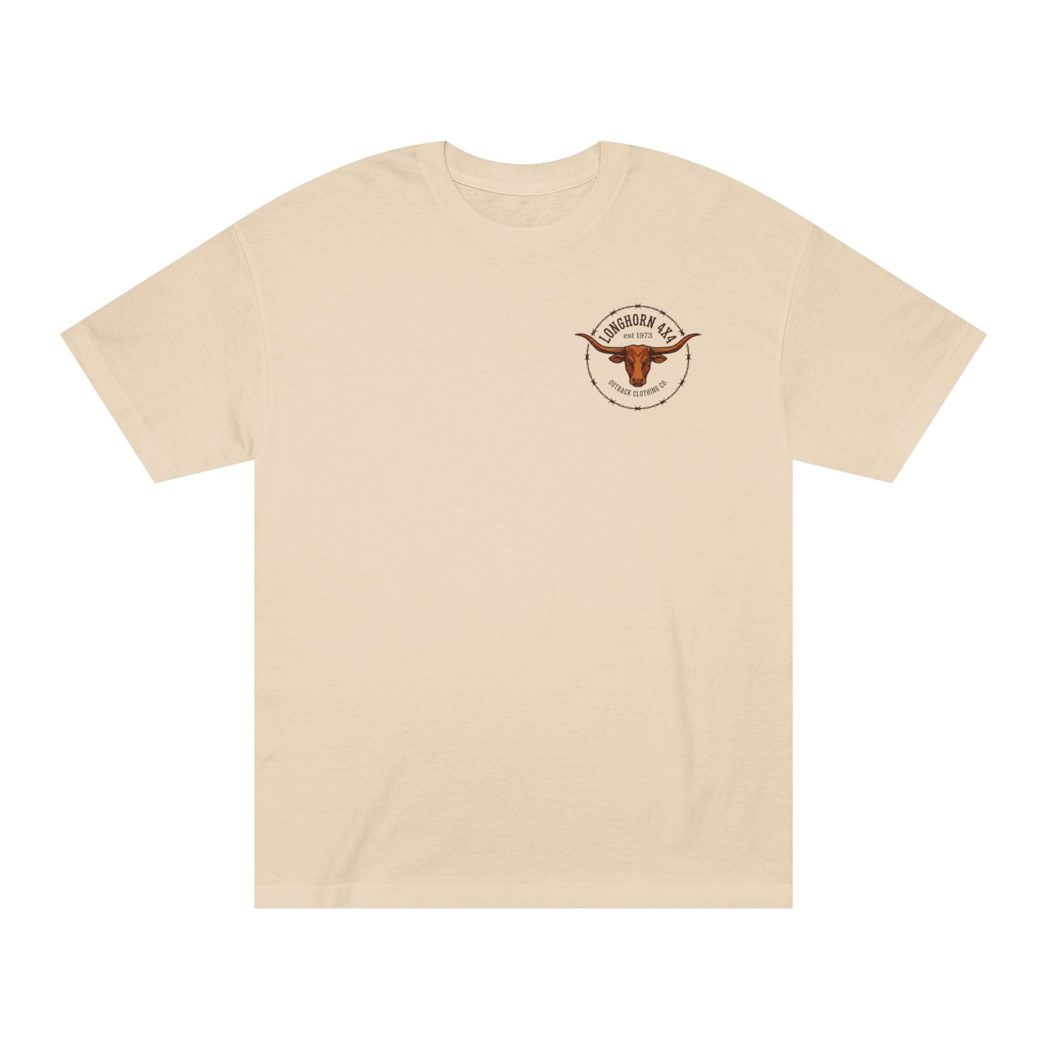 Longhorn 4x4 Tee — Rustic Western Truck Shirt