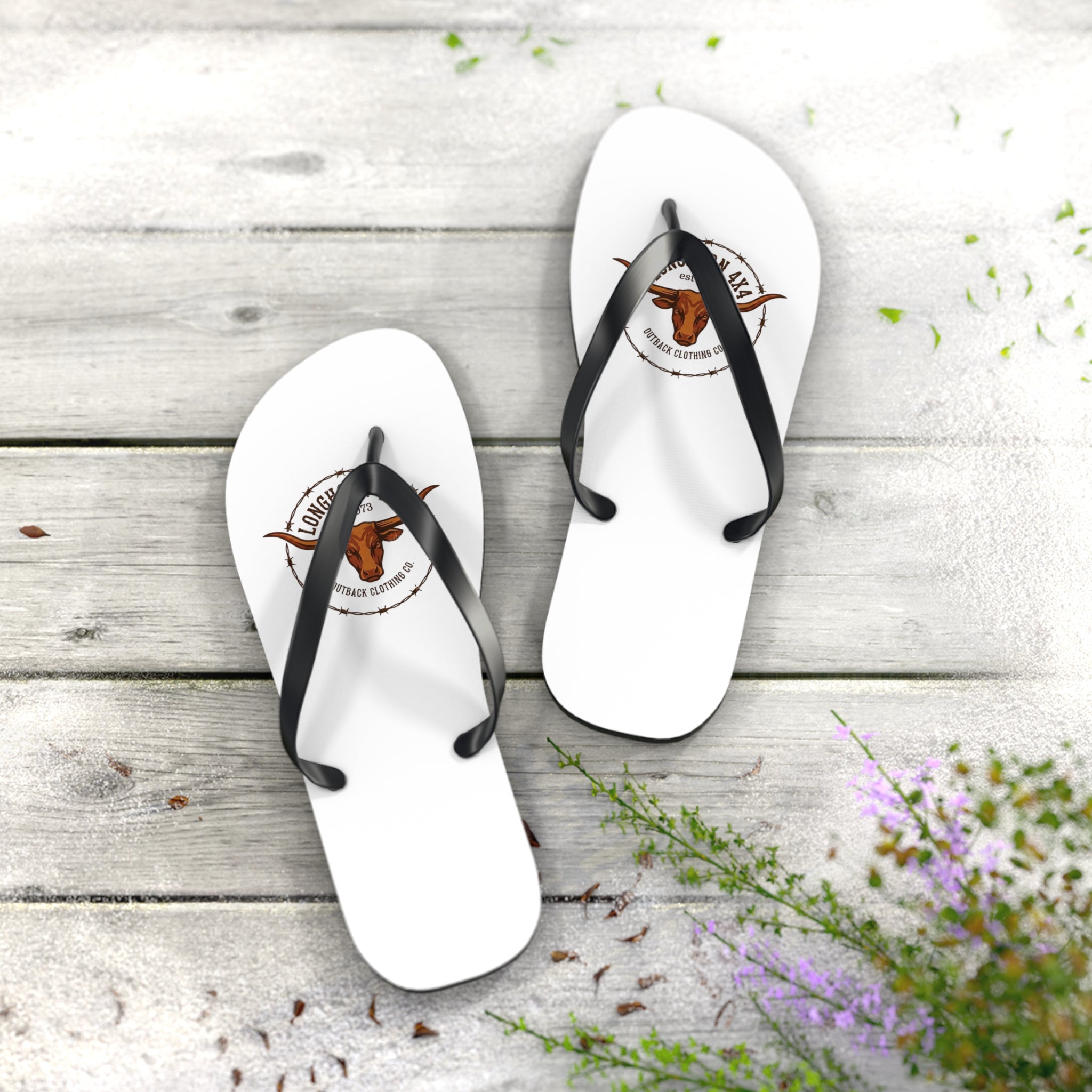 Longhorn 4x4 Flip Flops — Beach Sandals