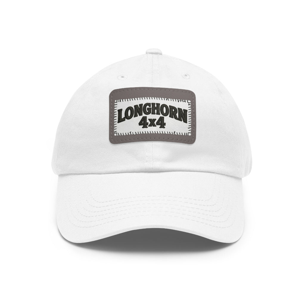 Rusty The Longhorn - Longhorn 4x4 Leather Patch Trucker Cap — Limited Edition