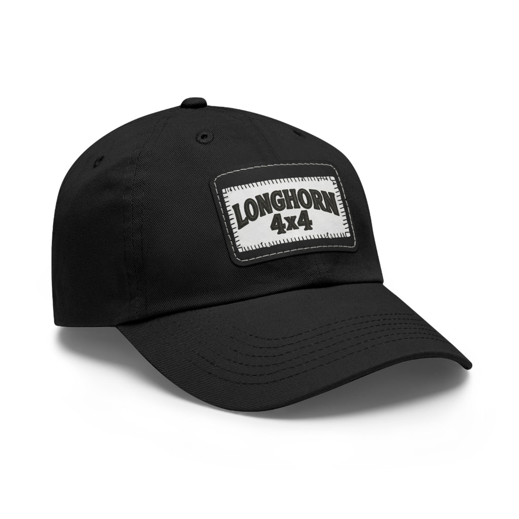 Rusty The Longhorn - Longhorn 4x4 Leather Patch Trucker Cap — Limited Edition